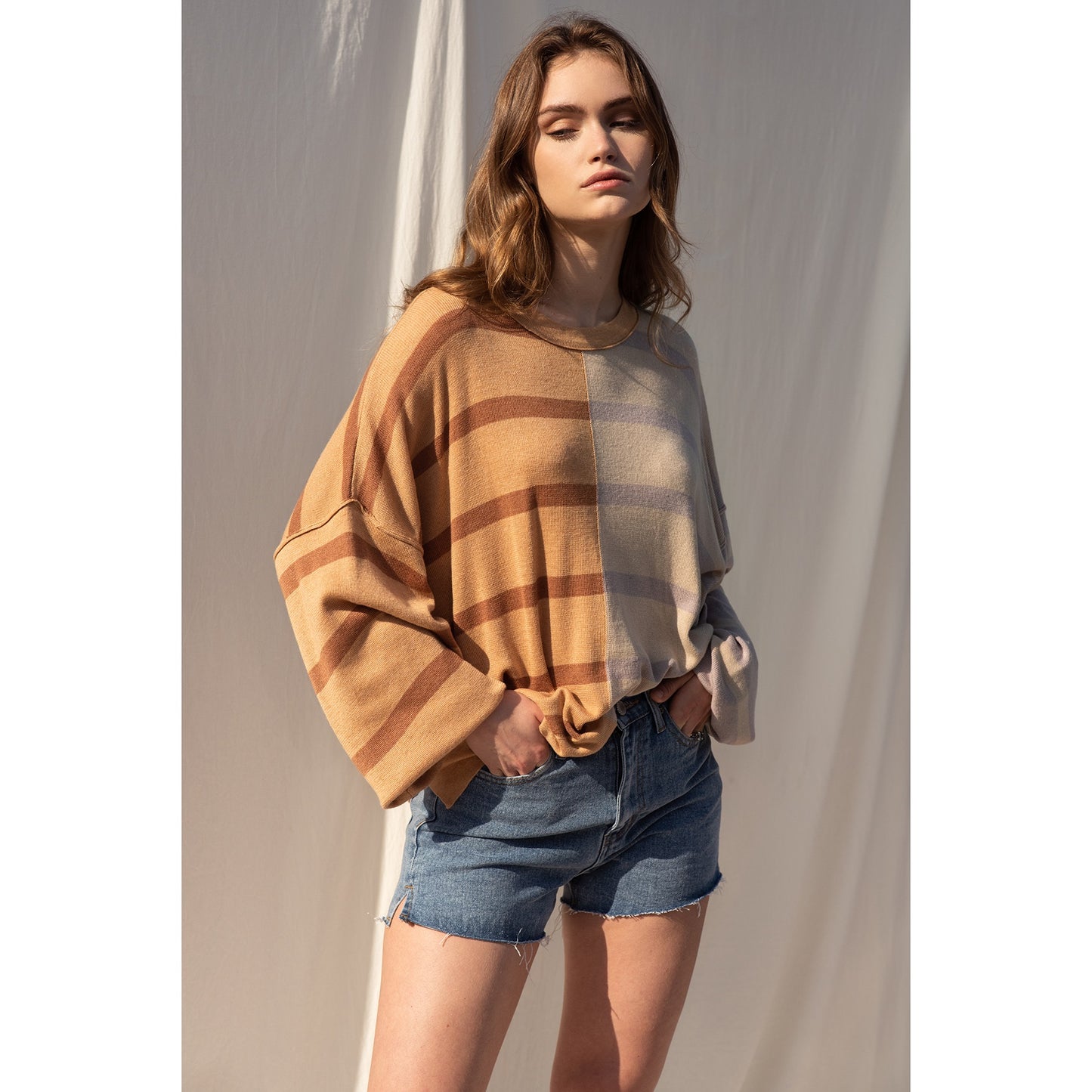 Multi-Colour Striped Sweater