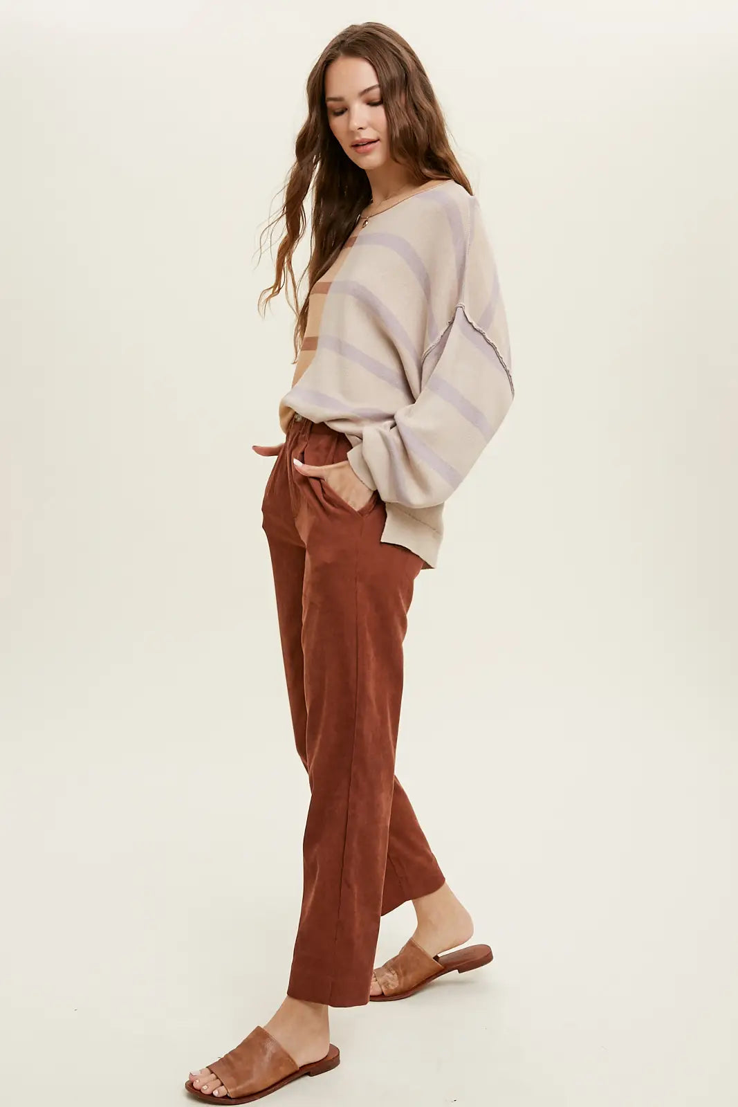 Multi-Colour Striped Sweater