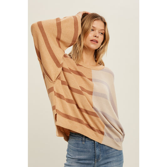 Multi-Colour Striped Sweater